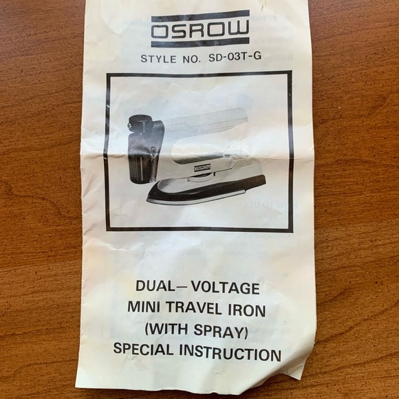 OSROW MINI TRAVEL IRON, Travel, Quilting… - Picture 8 of 16